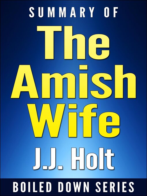 Title details for Summary of the Amish Wife by J.J. Holt - Available